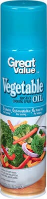 Vegetable Oil Cooking Spray