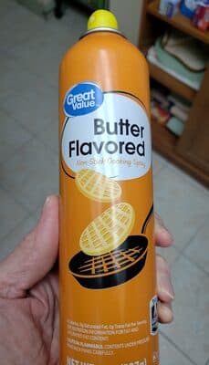 Butter Flavored No Stick Cooking Spray