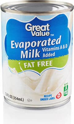 Fat Free Evaporated Milk