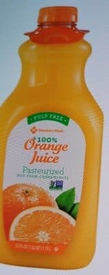 Pulp Free Pasteurized 100% OJ