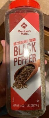 Restaurant Grind Black Pepper
