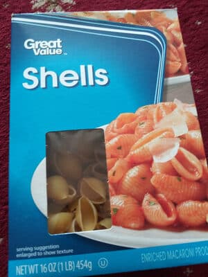 ENRICHED MACARONI PRODUCT, SHELLS