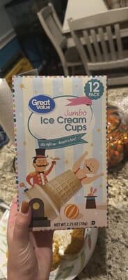Jumbo Ice Cream Cups