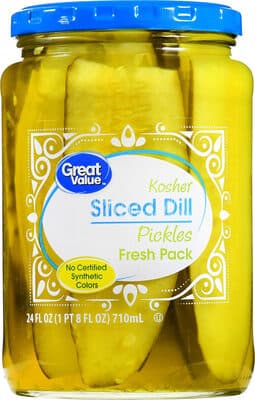 Kosher Sliced Dill Pickles