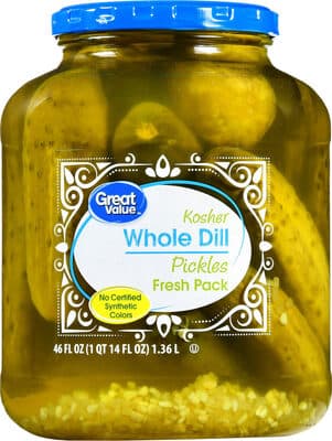 Kosher Whole Dill Pickles