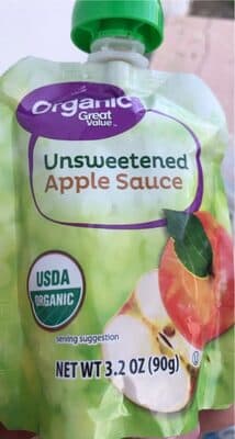 Unsweetened Organic Apple Sauce