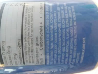 French Vanilla Flavored Sugar Free Coffee Creamer