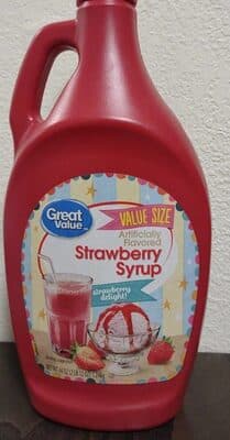 Strawberry Flavored Syrup