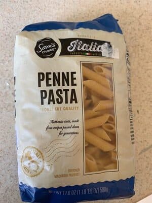ENRICHED MACARONI PRODUCT PENNE PASTA