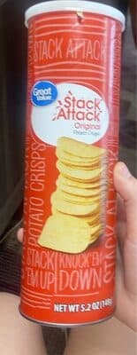Original Stack Attack Potato Crisps