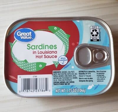Sardines in Louisiana Hot Sauce