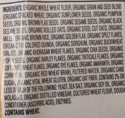 Multi-Grain & Seeds Organic Thin-Sliced Bread