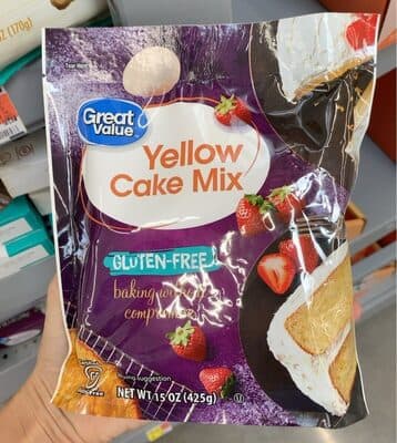 Yellow cake mix
