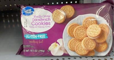 Vanilla Flavored Creme Sandwich Cookies