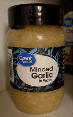 Minced Garlic in Water