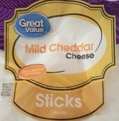 Mild Cheddar Cheese Sticks