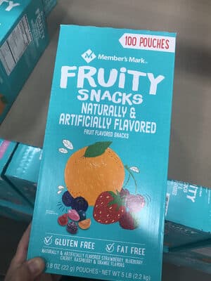 Fruity Snacks, Strawberry, Blueberry, Cherry, Raspberry & Orange