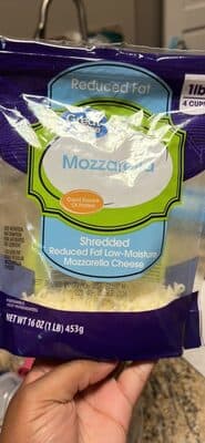Mozzarella Reduced Fat Shredded Cheese