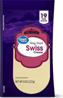 Swiss Thinly Sliced Cheese