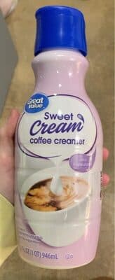 Sweet Cream Coffee Creamer