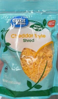 Cheddar cheese plant-based