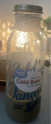 Vanilla Latte Cold Brew 100% Arabica Coffee