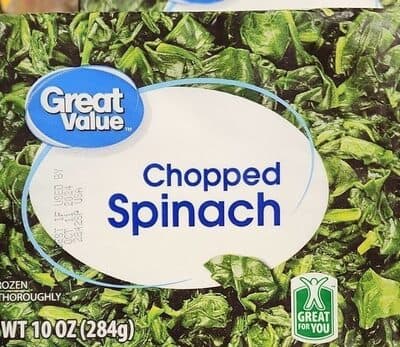Chopped Spinach