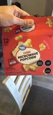 Extra Butter Flavored Microwave Popcorn