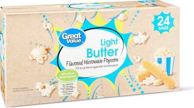 Light Butter Flavored Microwave Popcorn