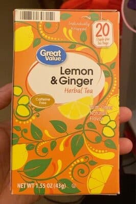 Lemon And Ginger Tea