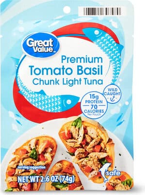 Tomato Basil Chunk Light Tuna