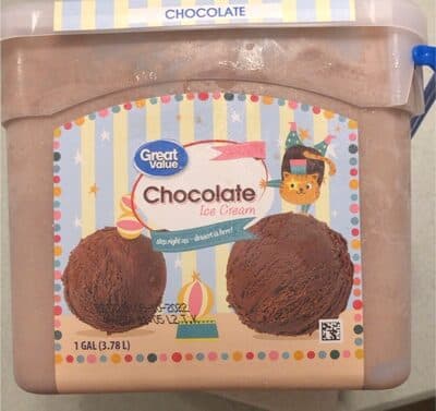 CHOCOLATE ICE CREAM, CHOCOLATE