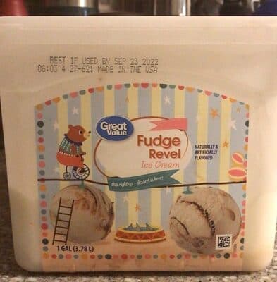 Fudge Revel Flavored Ice Cream
