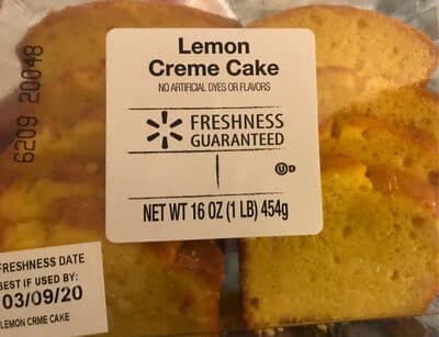 Lemon Creme Cake