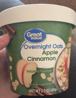 Overnight Oats Apple Cinnamon