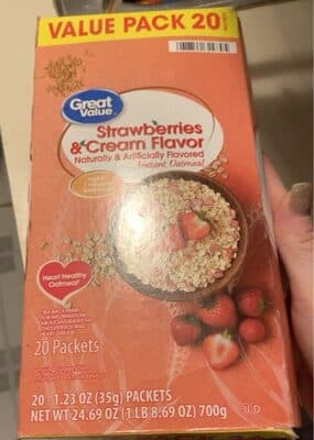Strawberries and Cream Oatmeal