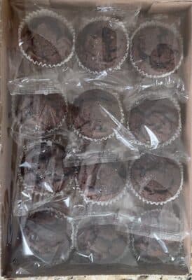 Chocolate Chip Flavored Fudge Brownie Cups