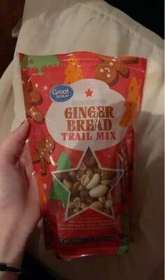 Ginger Bread A Blend Of White Chocolate Gingerbread Flavored Almonds, Roasted Salted Peanuts, Pretzel Balls And Dried Sweetened Cranberries Trail Mix