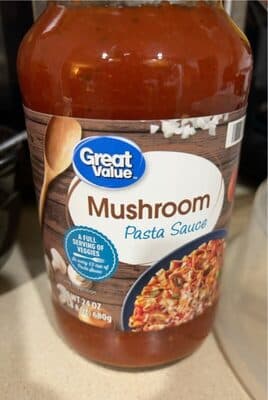 Mushroom Pasta Sauce