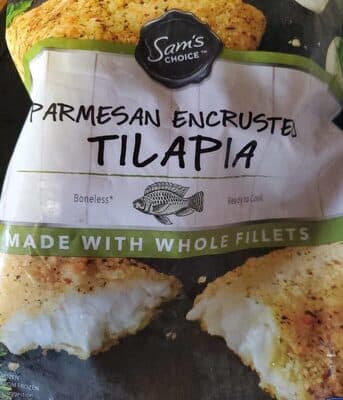 Parmesan Encrusted Tilapia
