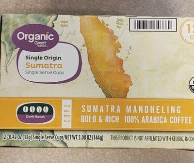 Single origin Sumatra