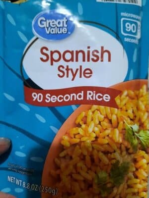 Spanish Style 90 Second Rice