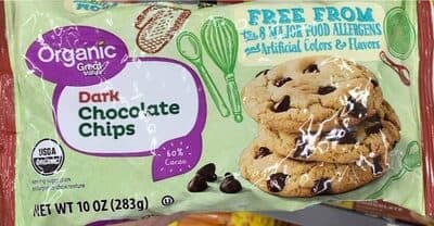 Organic Dark Chocolate Chips