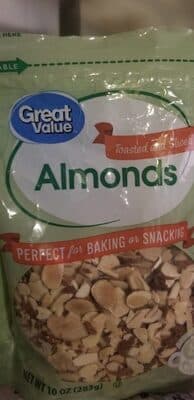 Toasted and Sliced Almonds