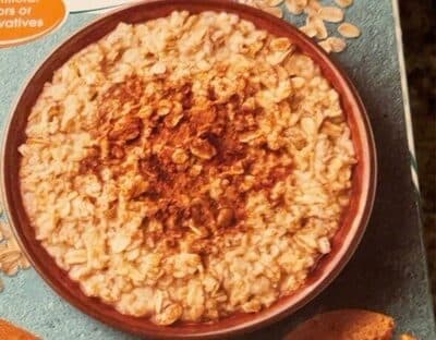Snickerdoodle Flavored Instant Oatmeal