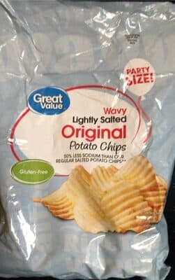 Lightly Salted Original Wavy Potato Chips