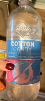Cotton Candy Flavored Sparkling Water Beverage
