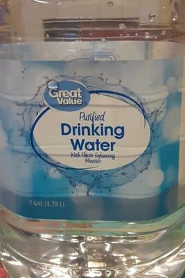 Purified Drinking Water