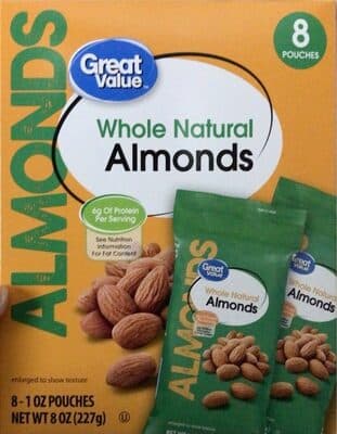 Whole Natural Almonds