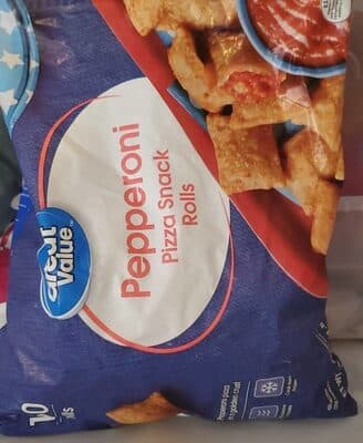 Pepperoni Pizza Snack Rolls